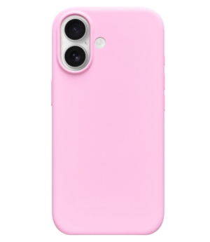 Чехол New Silicone Case MagSafe for iPhone 17 Gray Pink 1