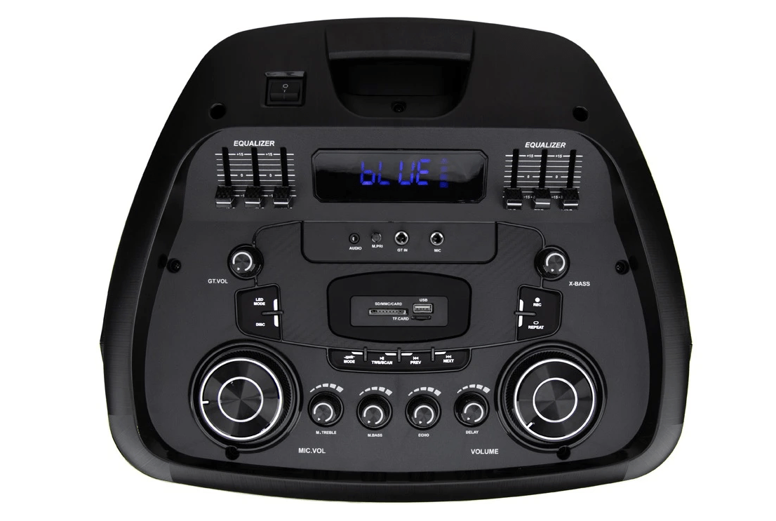 Портативная колонка ELTRONIC с TWS 30-55 CRAZY BOX 2000, динамик 2шт/15" 8 Портативная колонка ELTRONIC с TWS 30-55 CRAZY BOX 2000, динамик 2шт/15" 8