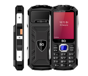Мобильный телефон BQ-2817 Tank Quattro Power Black Quattro SIM 1