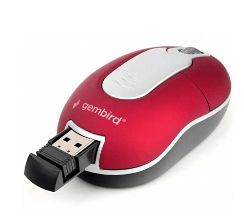 Мышь беспроводная Gembird MUSW-605, красный, USB 3 Мышь беспроводная Gembird MUSW-605, красный, USB 3