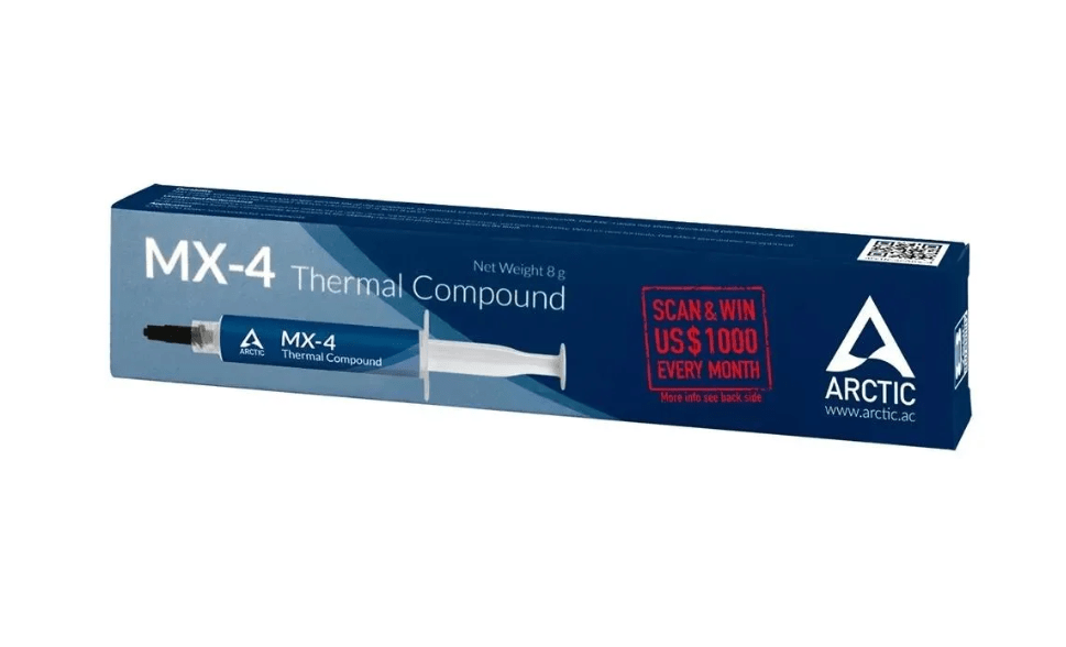 Термопаста Arctic Cooling MX-4 (2019) ACTCP00059A, шприц, 8г 2 Термопаста Arctic Cooling MX-4 (2019) ACTCP00059A, шприц, 8г 2