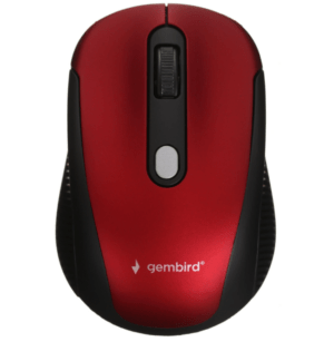 Мышь беспроводная Gembird MUSW-420-1, красный 1