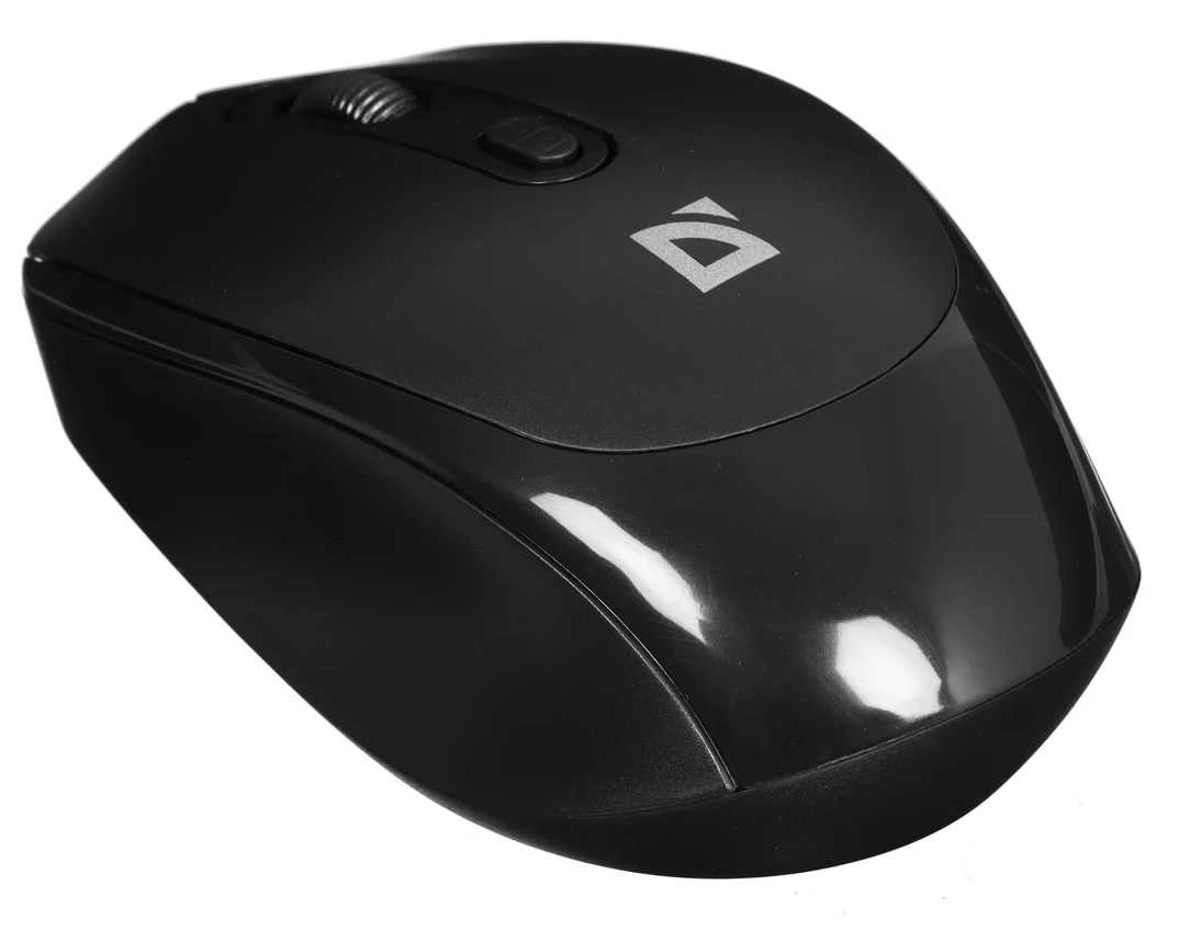 Мышь беспроводная Defender Vision MS-376, 2.4G+BT, чёрный 3 Мышь беспроводная Defender Vision MS-376, 2.4G+BT, чёрный 3