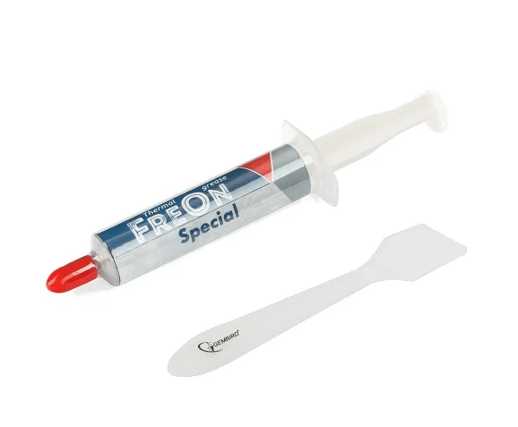 Термопаста Gembird FreOn Special GF-11-5, 5 г, шприц 1 Термопаста Gembird FreOn Special GF-11-5, 5 г, шприц 1