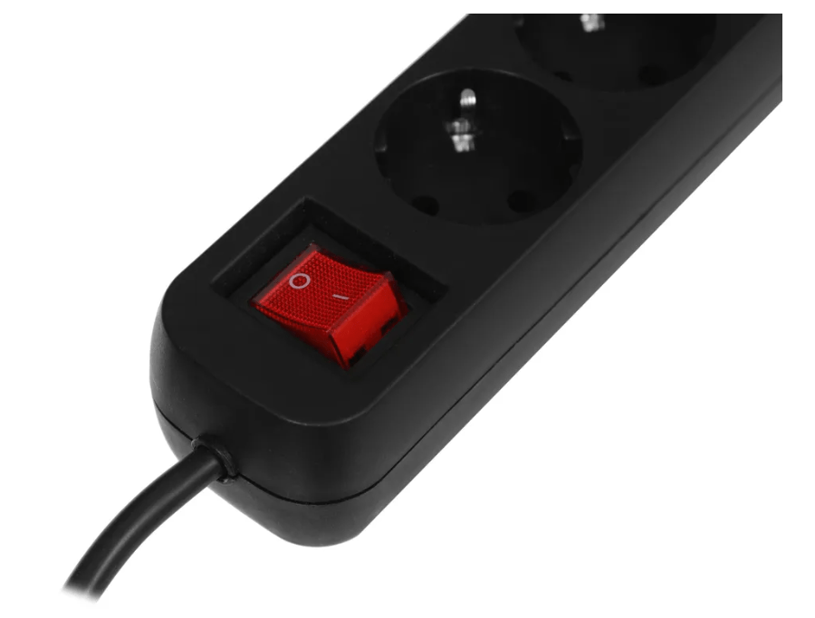 Удлинитель с заземлением Defender G430 3.0 м, 4 розетки 5 Удлинитель с заземлением Defender G430 3.0 м, 4 розетки 5