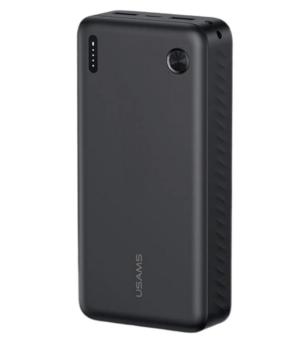 Power Bank USAMS US-CD254 PB83 3Ports 20000mAh black 1 Power Bank USAMS US-CD254 PB83 3Ports 20000mAh black 1