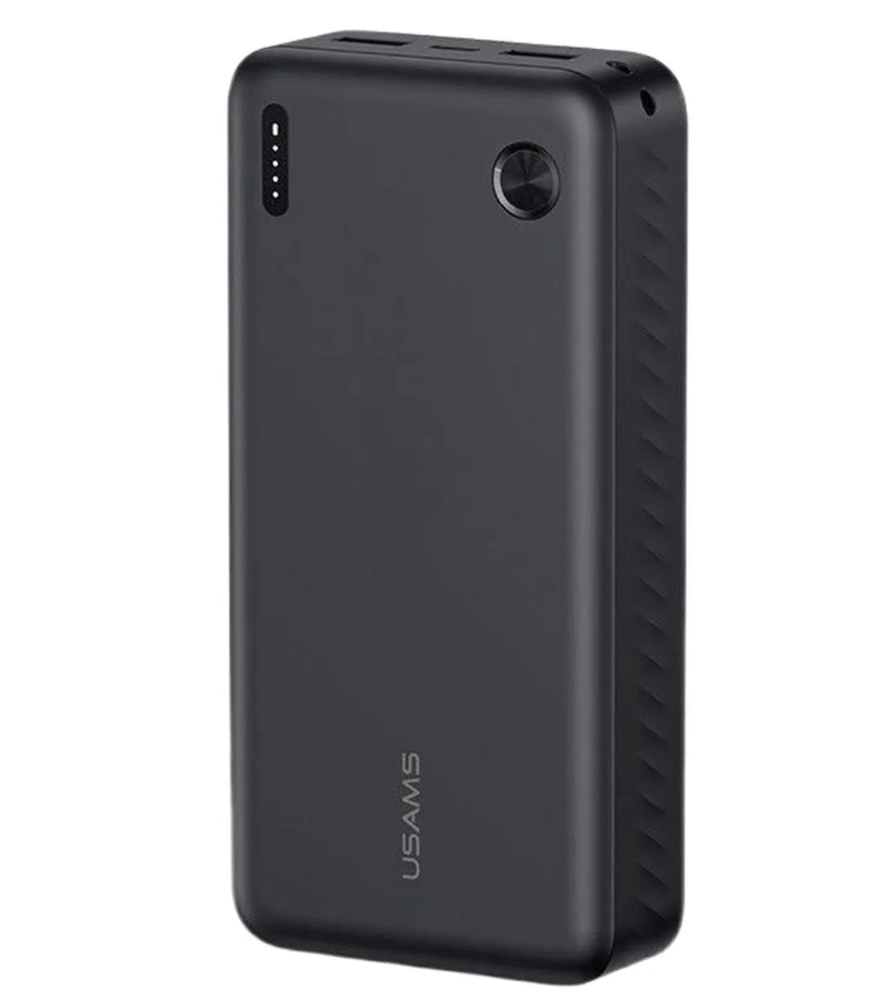 Power Bank USAMS US-CD254 PB83 3Ports 20000mAh black 1 Power Bank USAMS US-CD254 PB83 3Ports 20000mAh black 1