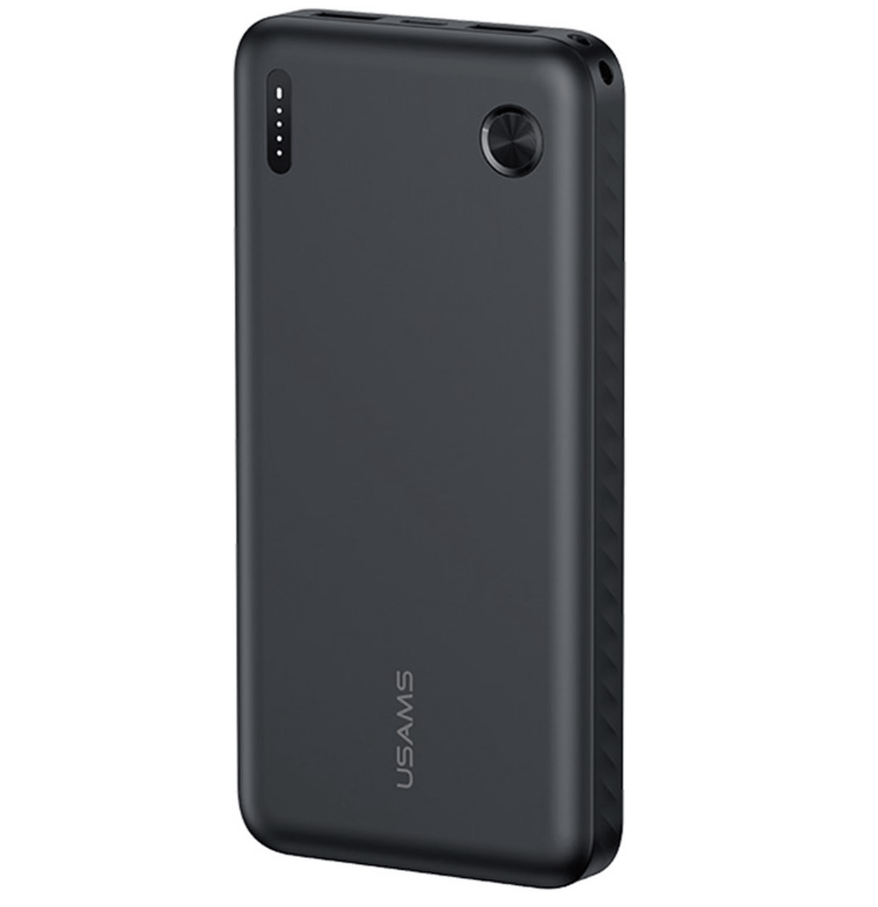 Power Bank USAMS US-CD253 PB83 3Ports 10000mAh black 1 Power Bank USAMS US-CD253 PB83 3Ports 10000mAh black 1