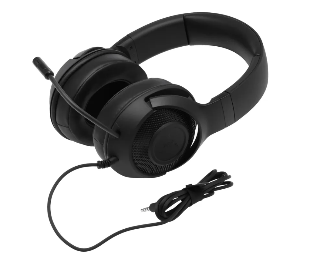 Гарнитура игровая Razer Kraken X Essential, черный 2 Гарнитура игровая Razer Kraken X Essential, черный 2