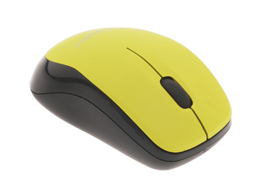 Мышь беспроводная Gembird MUSW-360-LM, желтый, USB 2 Мышь беспроводная Gembird MUSW-360-LM, желтый, USB 2