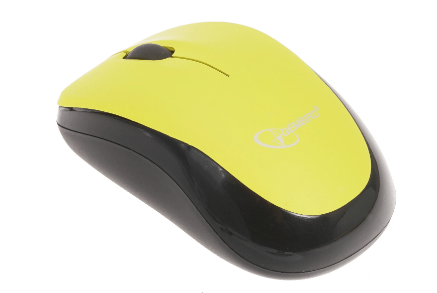 Мышь беспроводная Gembird MUSW-360-LM, желтый, USB 3 Мышь беспроводная Gembird MUSW-360-LM, желтый, USB 3