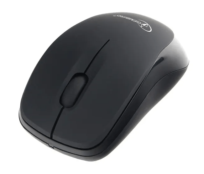 Мышь беспроводная Gembird MUSW-360, черный, USB 4 Мышь беспроводная Gembird MUSW-360, черный, USB 4