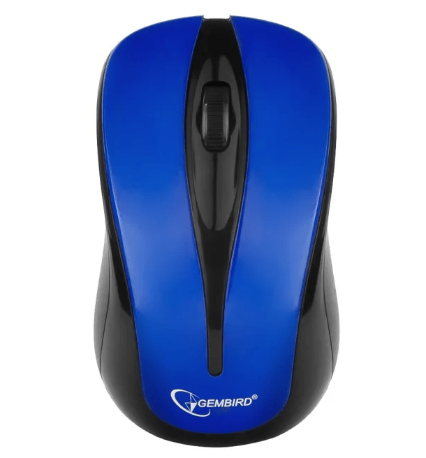 Мышь беспроводная Gembird MUSW-325-B, синий, USB 1 Мышь беспроводная Gembird MUSW-325-B, синий, USB 1