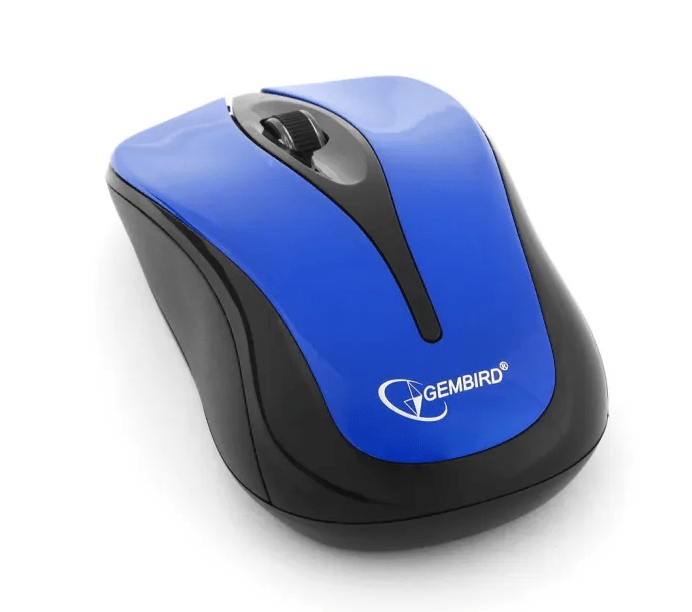 Мышь беспроводная Gembird MUSW-325-B, синий, USB 2 Мышь беспроводная Gembird MUSW-325-B, синий, USB 2