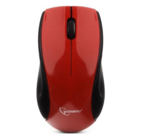Мышь беспроводная Gembird MUSW-320-R, красный, USB 1