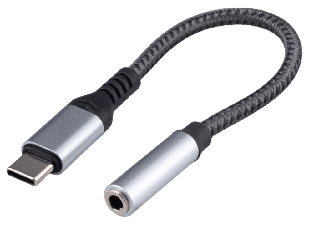 Переходник USB Type-C/Jack3.5F+Type-C(F), Cablexpert, 0.15м, серый CCA-UC3.5F-AL 1 Переходник USB Type-C/Jack3.5F+Type-C(F), Cablexpert, 0.15м, серый CCA-UC3.5F-AL 1