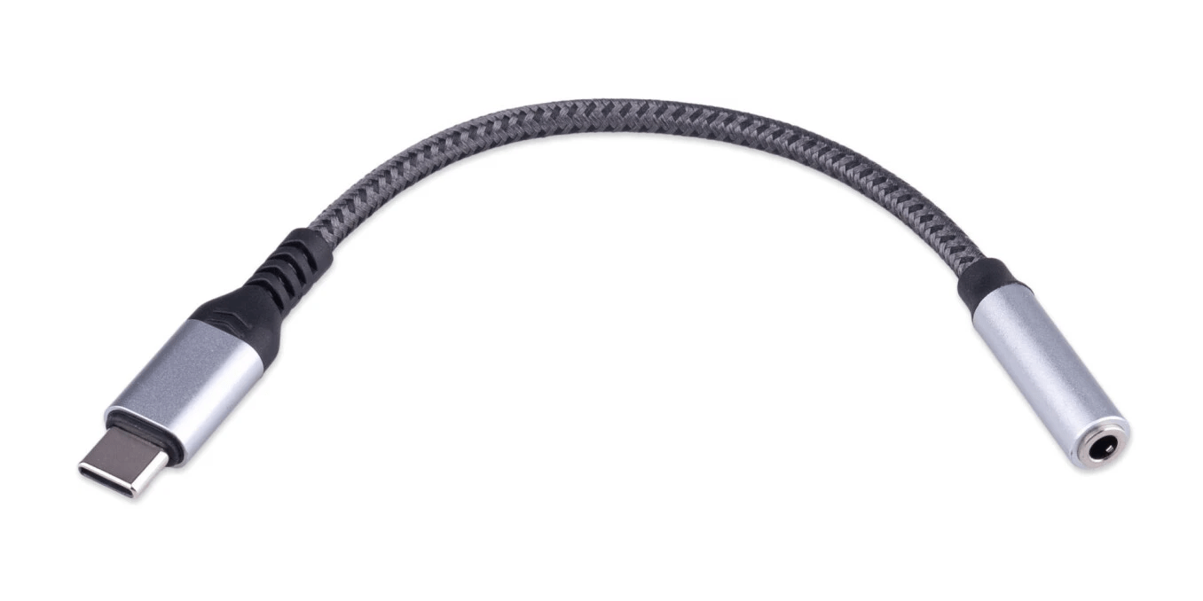 Переходник USB Type-C/Jack3.5F+Type-C(F), Cablexpert, 0.15м, серый CCA-UC3.5F-AL 2 Переходник USB Type-C/Jack3.5F+Type-C(F), Cablexpert, 0.15м, серый CCA-UC3.5F-AL 2