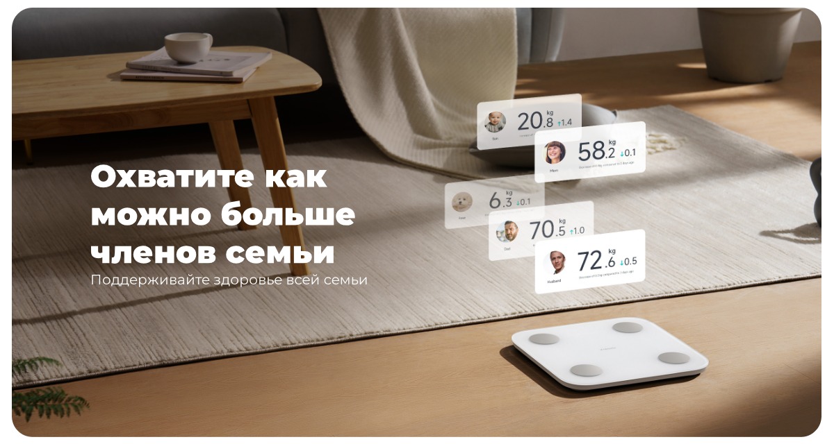 Умные весы Xiaomi Mi Body Composition Scale S400 MJTZC01YM White EU 6 XiaoMi-Body-Composition-Scale-S400-MJTZC01YM-06