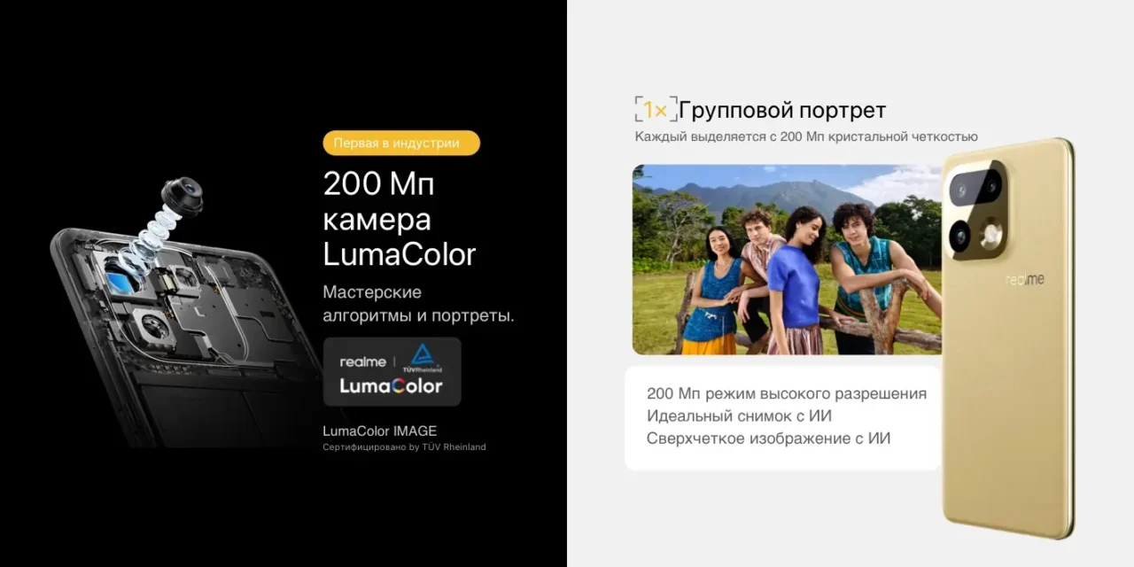 Смартфон Realme 16 Pro Plus 5G 8/256 Gb Серый 5