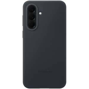 Silicone case with suede coating for Samsung A37 5G Black 1