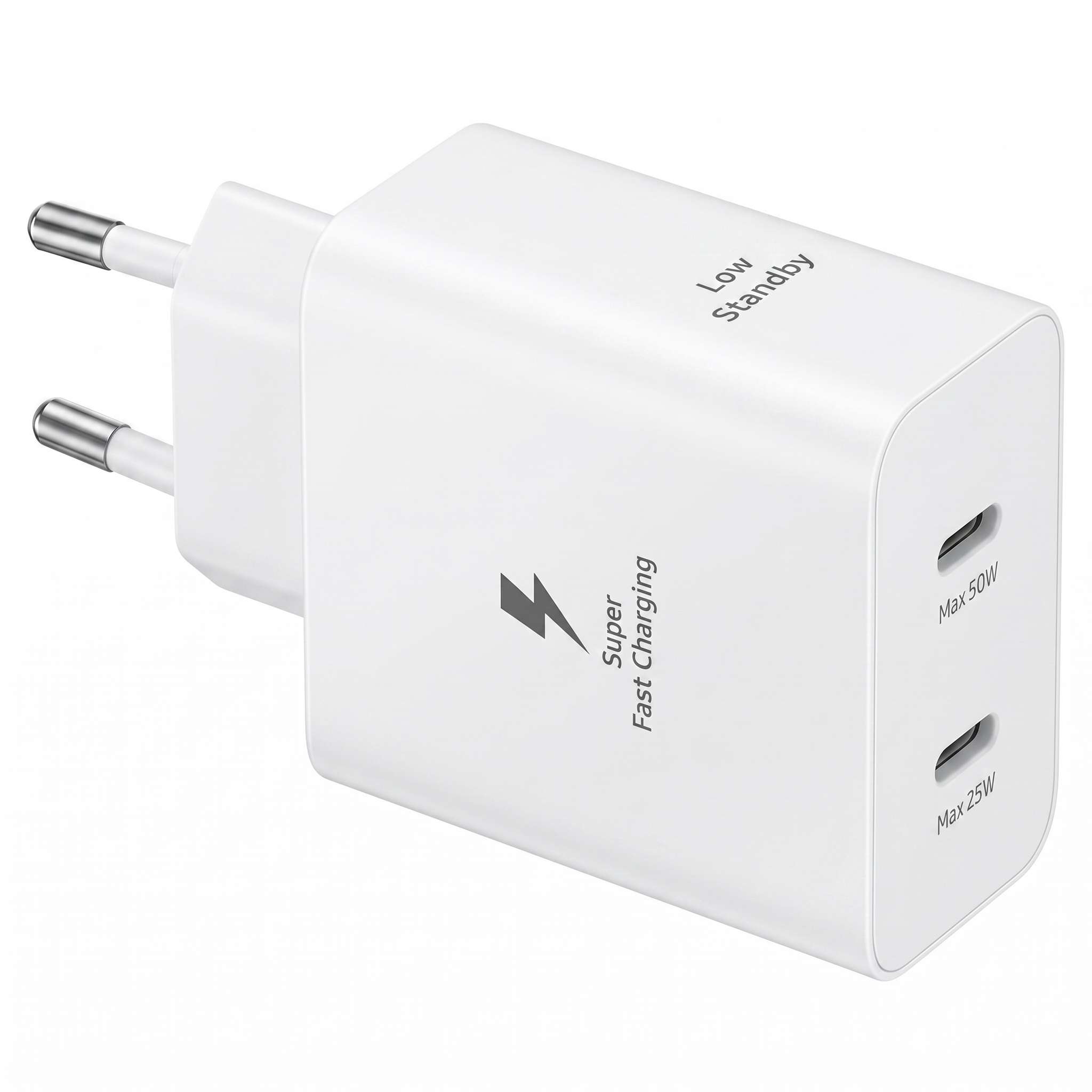 Сетевое зарядное устройство Samsung EP-T5020, USB Type-C, 50 Вт, белый 1 Сетевое зарядное устройство Samsung EP-T5020, USB Type-C, 50 Вт, белый 1