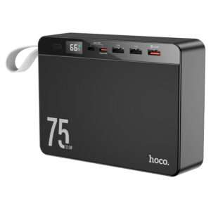 Power Bank Hoco J94 Overlord 22.5W fully compatible power bank(75000mAh) black 1