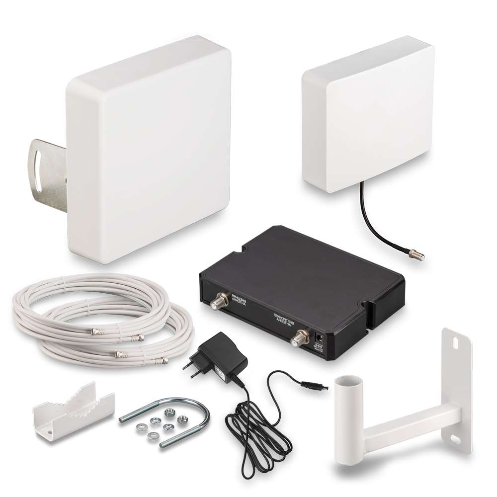Комплект KRD-1800/2100/2600 для усиления сотовой связи LTE1800/2600, UMTS2100, GSM1800 (3G, 4G, 2 ра 3 Комплект KRD-1800/2100/2600 для усиления сотовой связи LTE1800/2600, UMTS2100, GSM1800 (3G, 4G, 2 ра 3