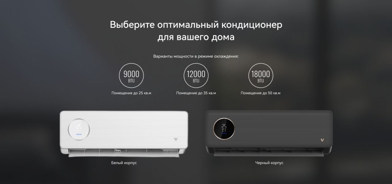 Кондиционер инверторный Viomi Cross 2 9000BTU Smart Air Conditioner 6