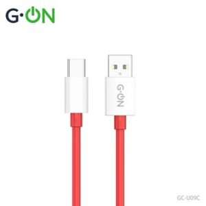 Кабель USB/Type-C G-ON GC-U09C Warp Charge (iPhone,Huawei,Honor,Vivo,Oppo,OnePluse) 10А 1,5м красный 1