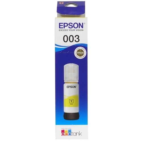 Чернила Epson 003 C13T00V498 65 мл, желтый 1 Чернила Epson 003 C13T00V498 65 мл, желтый 1