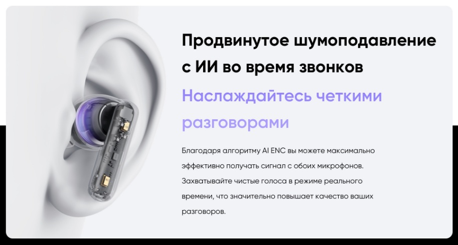 Беспроводные наушники Xiaomi RealMe T310 RMA2303 Black CN 5
