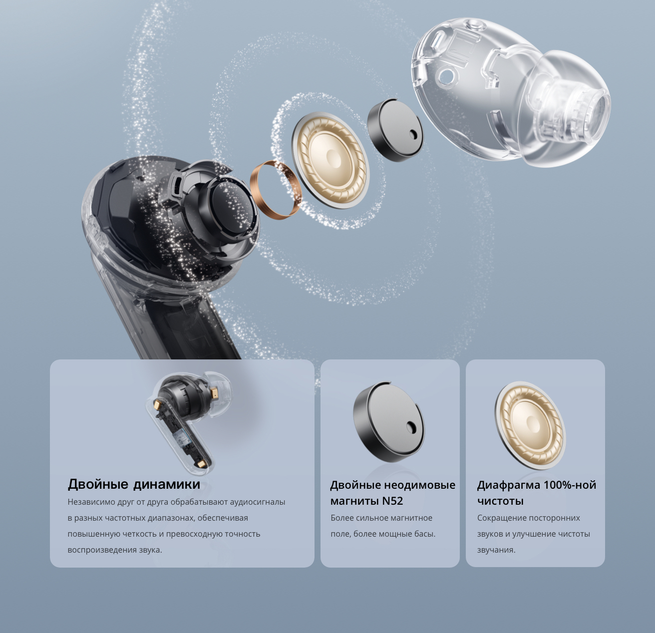 Беспроводные наушники Xiaomi RealMe Buds Air 7 Pro RMA2407 Green CN 8 Беспроводные наушники Xiaomi RealMe Buds Air 7 Pro RMA2407 Green CN 8
