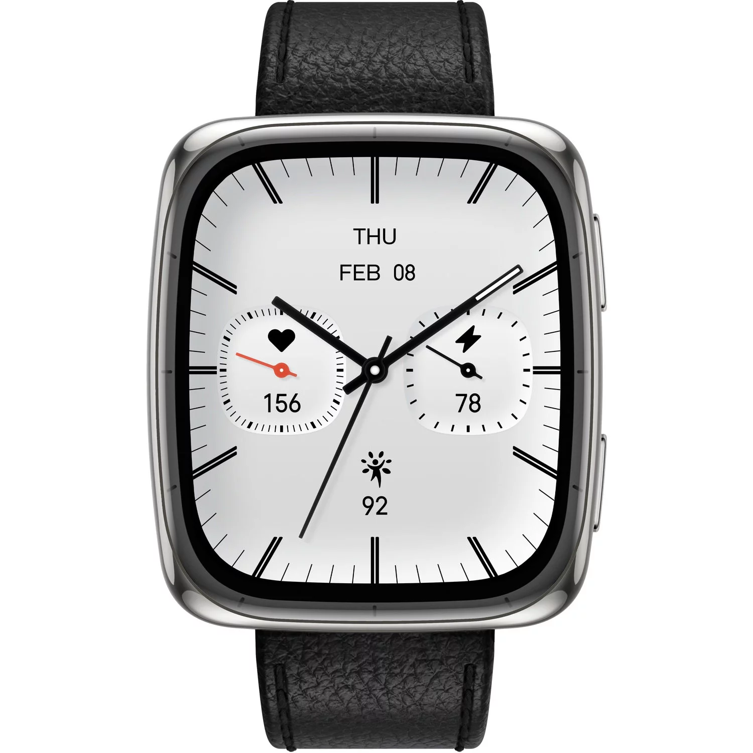 Часы Amazfit Active 2S A2440 black leather 2 Часы Amazfit Active 2S A2440 black leather 2