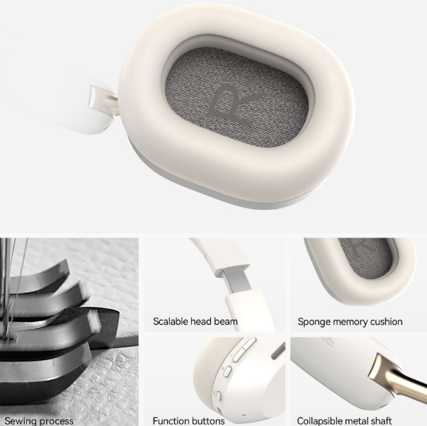Беспроводные наушники Xiaomi Realme Techlife Studio H1 White EU 10 Беспроводные наушники Xiaomi Realme Techlife Studio H1 White EU 10
