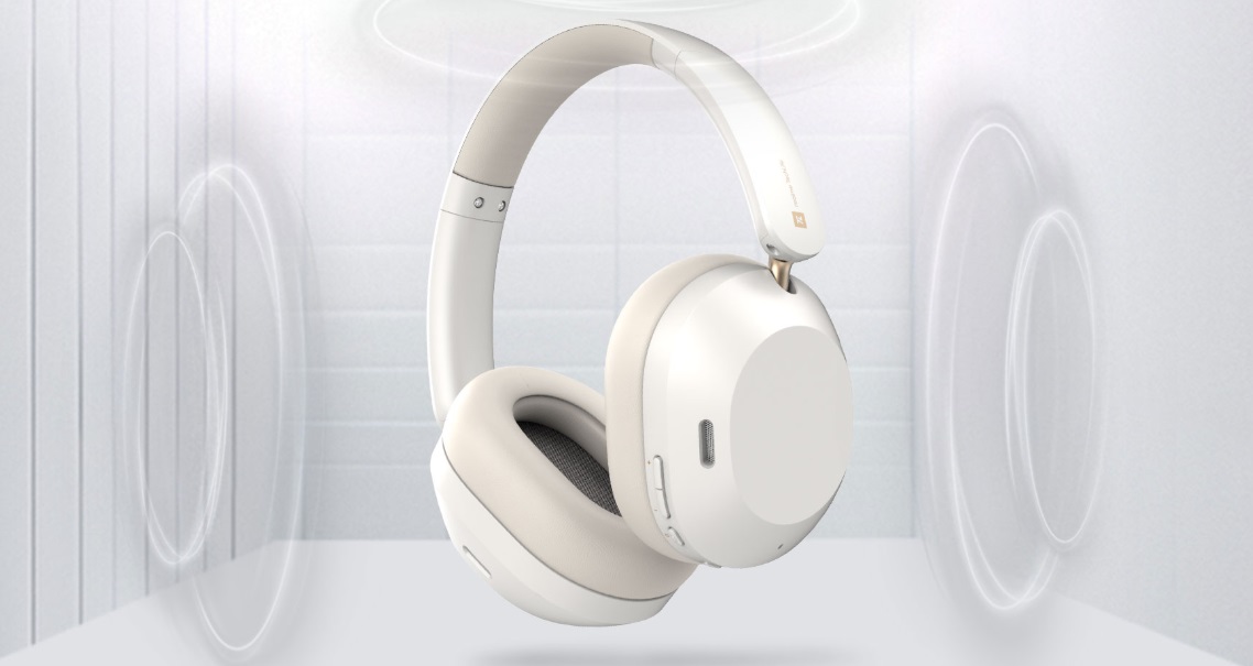 Беспроводные наушники Xiaomi Realme Techlife Studio H1 White EU 4 Беспроводные наушники Xiaomi Realme Techlife Studio H1 White EU 4