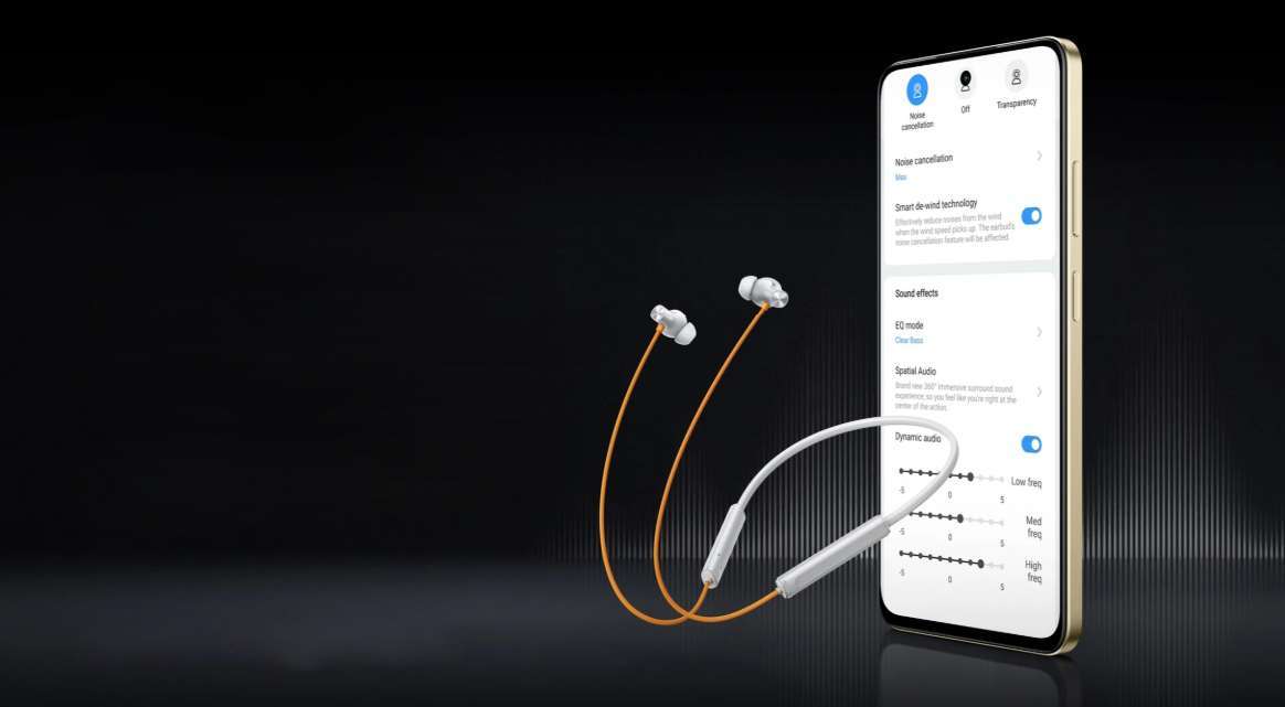 Беспроводные наушники Xiaomi Realme Buds Wireless 5 ANC White EU 8 Беспроводные наушники Xiaomi Realme Buds Wireless 5 ANC White EU 8