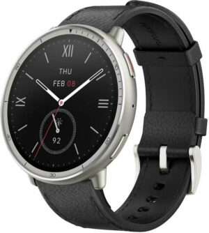 Часы Amazfit Active 2R A2437 Premium Leather Black (24376535137906) 1