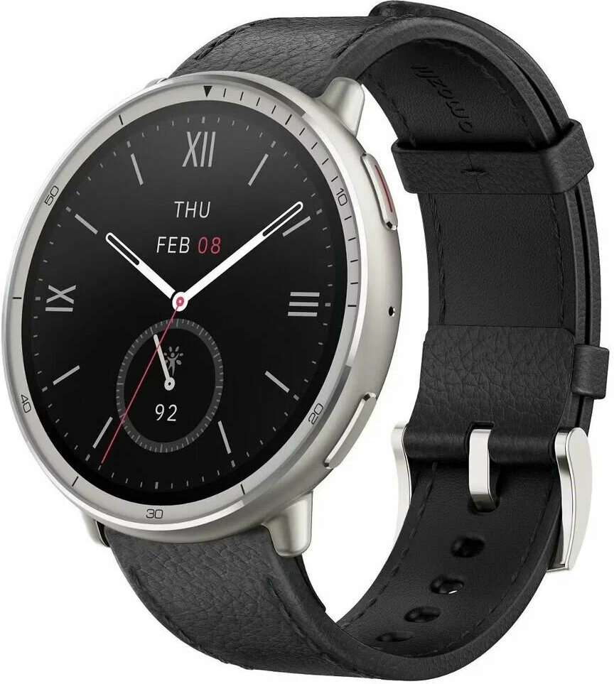 Часы Amazfit Active 2R A2437 Premium Leather Black (24376535137906) 1 Часы Amazfit Active 2R A2437 Premium Leather Black (24376535137906) 1