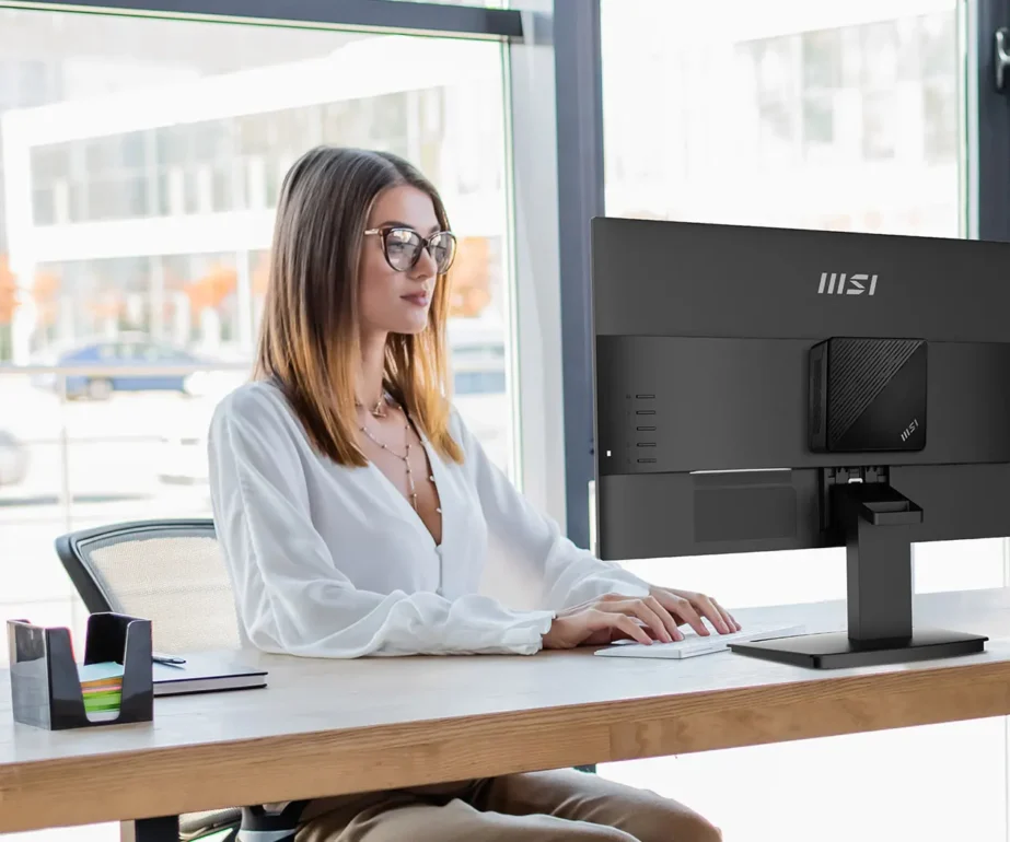 Монитор 23.8" MSI PRO MP2412 (100Hz), черный (1920x1080@100 Гц, VA, 1 мс, 4000 : 1, 250 Кд/м², 178°/ 18