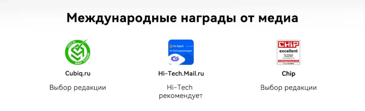 Ноутбук Huawei MateBook D16 MCLF-X (53013YDK) 16", IPS, i5-12450H/16/512, серый (16", 1920х1200, IPS 2