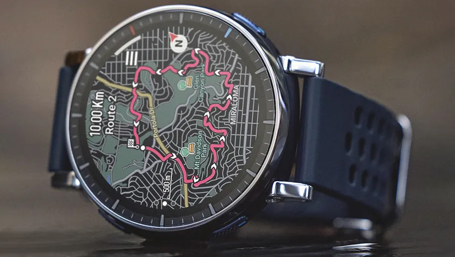 Amazfit Active 3 Premium GPS навигация — купить официально Amazfit Active 3 Premium офлайн карты навигация 5 спутников авто-маршрут