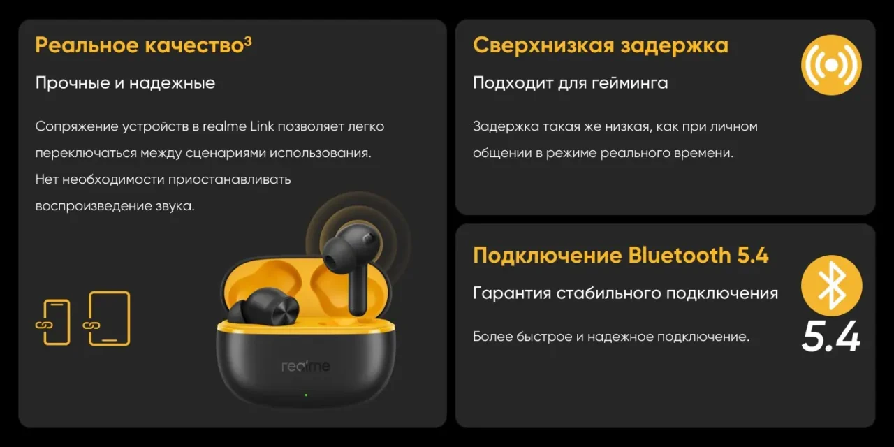 Беспроводные наушники Xiaomi RealMe T200 Lite RMA2415-A Storm Grey EU 8 Беспроводные наушники Xiaomi RealMe T200 Lite RMA2415-A Storm Grey EU 8
