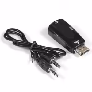 Переходник (видеоконвертер) HDMI (Male) - VGA (Female) Exegate EX284927RUS 1 Переходник (видеоконвертер) HDMI (Male) - VGA (Female) Exegate EX284927RUS 1