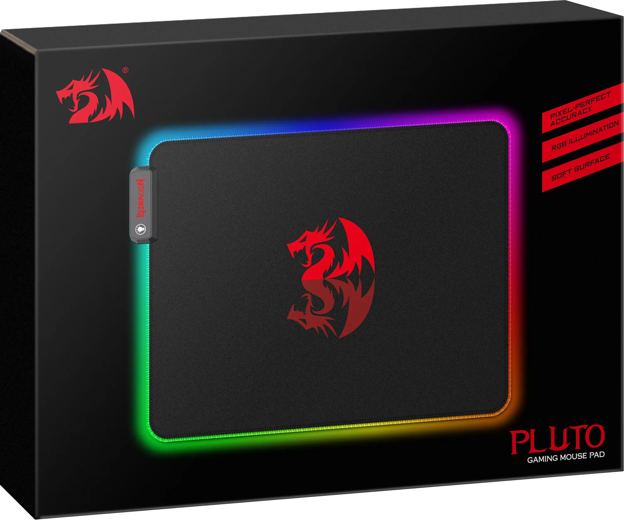 Коврик Redragon Pluto, подсветка, 330x260x3 мм 7 Коврик Redragon Pluto, подсветка, 330x260x3 мм 7