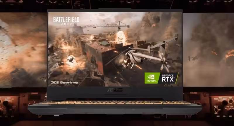 Ноутбук ASUS TUF Gaming A17 (FA707NUG-HX149) 17.3", IPS, R7-7445HS/16/512/RTX4050, серый 3