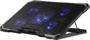 Охлаждающая подставка для ноутбука Defender NS-518 17", 2 USB, 5 вентиляторов 1