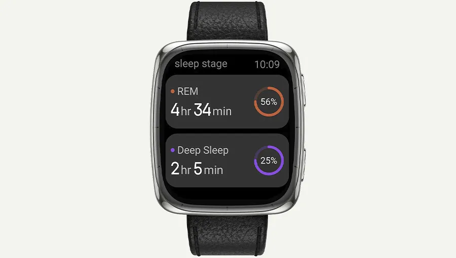 Amazfit Active 2S мониторинг самочувствия — купить официально Amazfit Active 2S RestoreIQ сон стресс SpO2 45 секунд тест