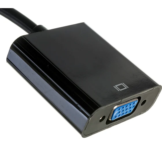 Переходник (видеоконвертер) DisplayPort -> VGA Cablexpert A-DPM-VGAF-02 2 Переходник (видеоконвертер) DisplayPort -> VGA Cablexpert A-DPM-VGAF-02 2