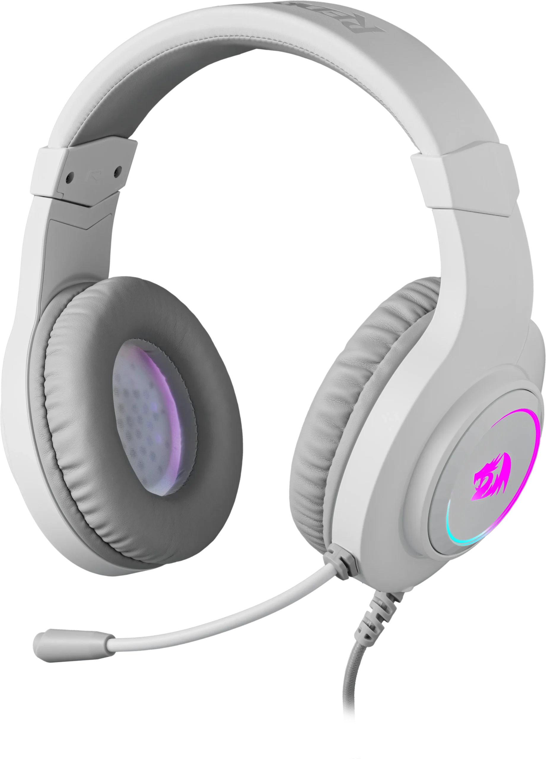 Гарнитура игровая Redragon Hylas, RGB, белый 4 Гарнитура игровая Redragon Hylas, RGB, белый 4