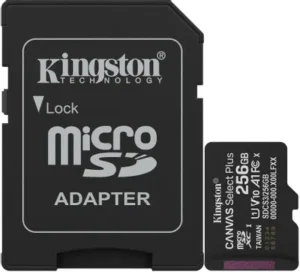Карта памяти SDXC Card 256Gb Kingston Canvas Select Plus (SDS3/256GB) 1